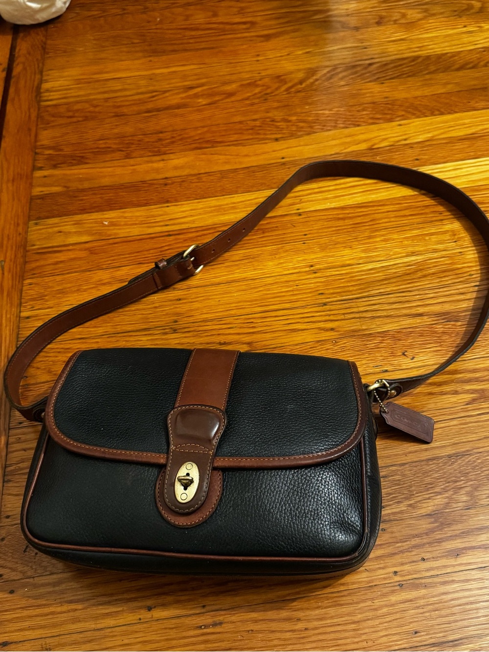 Vintage 80s coach sheridan glenwood - Picture 2 of 12